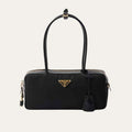 Prada Re Nylon Small Top Handle Bag With Padlock Black 11 Inches 1Bb133 2C8Q F0002 V Odo