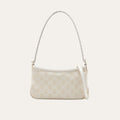 Gucci Gossip Small Shoulder Bag Ivory GG Canvas 8.3 Inches