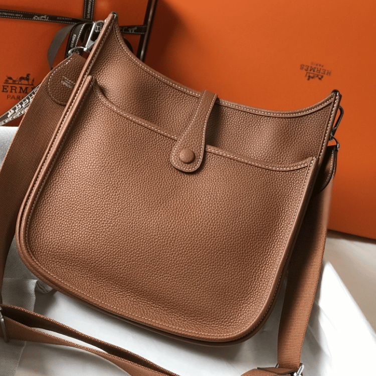 Hermès Evelyne Bag III 29 PM Brown 11 Inches