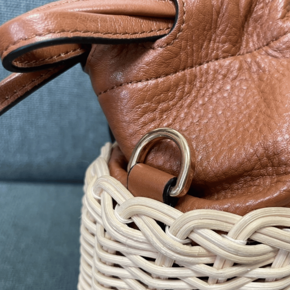 Valentino Vlogo Wicker Bag 9.8 Inches 7W2B0K53CU_249