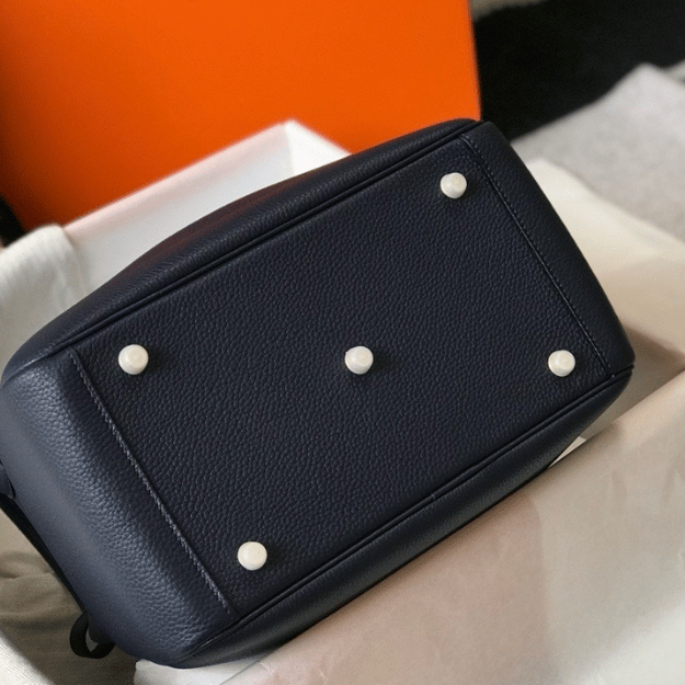 Hermès Lindy 26 Bag Navy Blue 10.2 Inches