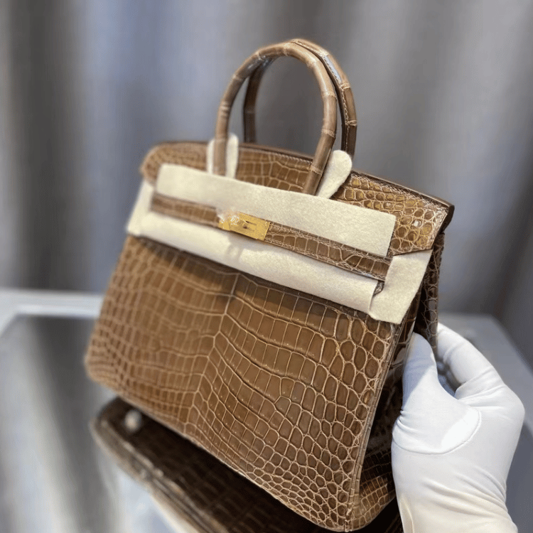 Hermès Birkin Bag Brown Crocodile 9.8 Inches