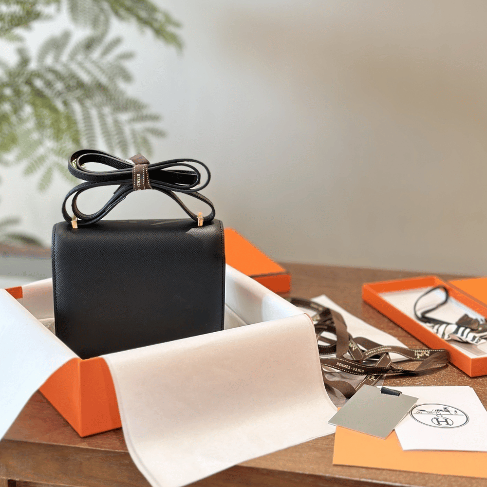 Hermès Constance Bag Mini Black 7.5 Inches