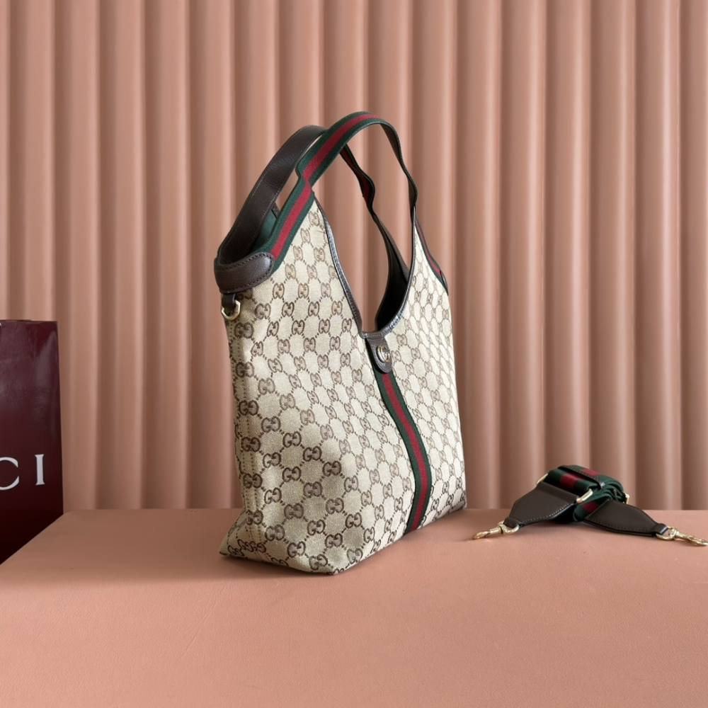 [Premium Quality] – Gucci Giglio Large Tote Bag Gg Canvas 16.5 Inches ‎853971 Faffp 2547