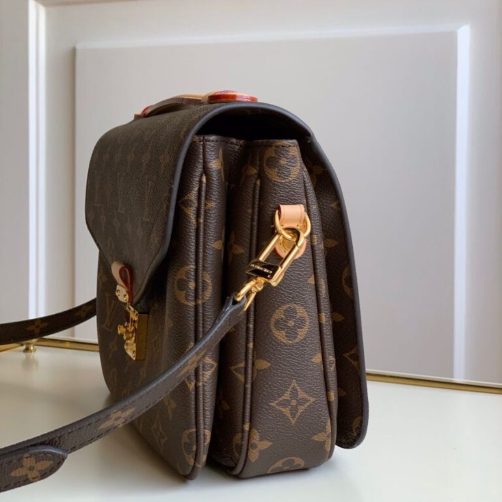 Louis Vuitton Monogram Canvas Pochette Métis Brown 9.8 Inches M44875
