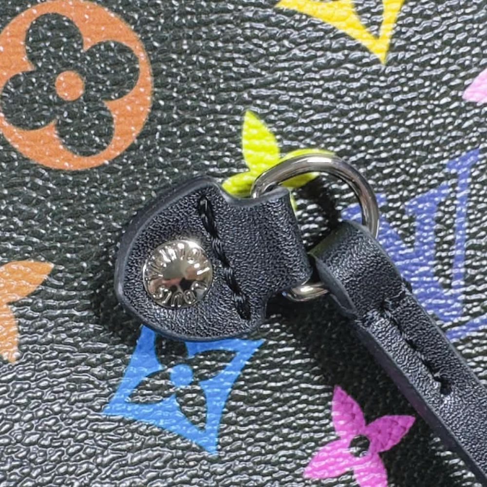 Louis Vuitton Neverfull MM Monogram Multicolore Black M40156