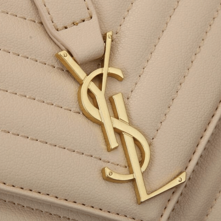 Saint Laurent College Medium Beige 9.4 Inches 600279BRM072721