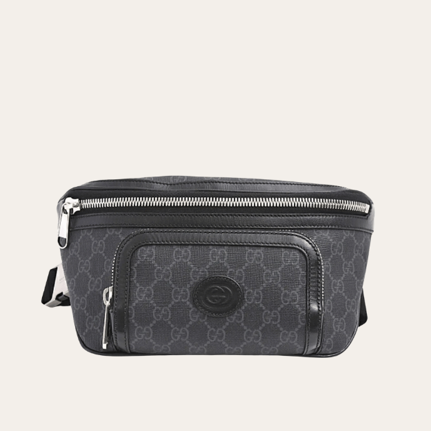 Gucci Ophidia Bumbag Black 8.6 Inches