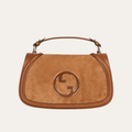 Gucci Blondie Small Shoulder Bag Brown 8.7 Inches