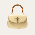 Gucci Bamboo 1947 Mini Top Handle Bag Cream 7.1 Inches 786482 AADJQ 9589 ‎