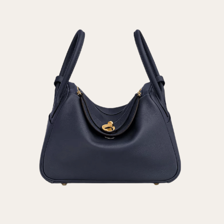 Hermès Lindy 26 Bag Navy Blue 10.2 Inches