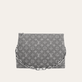 Louis Vuitton Coussin PM Denim Gray 11 Inches M12347