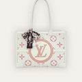 Louis Vuitton Onthego Small Ivory Strawberry Cream Monogram 9.8 Inches