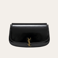 Saint Laurent Solferino Satchel Bag Black Patent 8.5 Inches