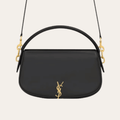Saint Laurent Voltaire Shoulder Bag Black 9.4 Inches 7876710SX0W1000