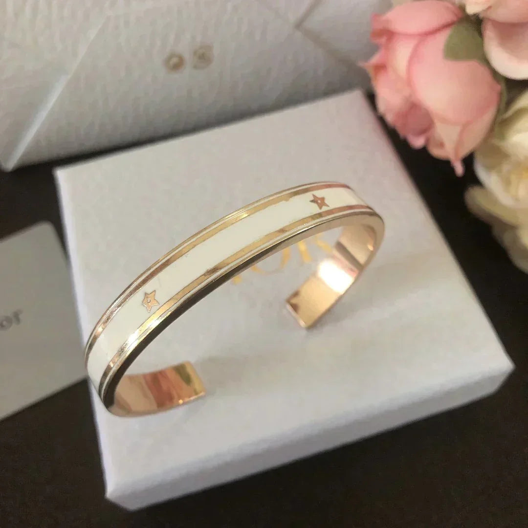 Dior Code Bangle Gold-Finish Metal and Lacquer Women